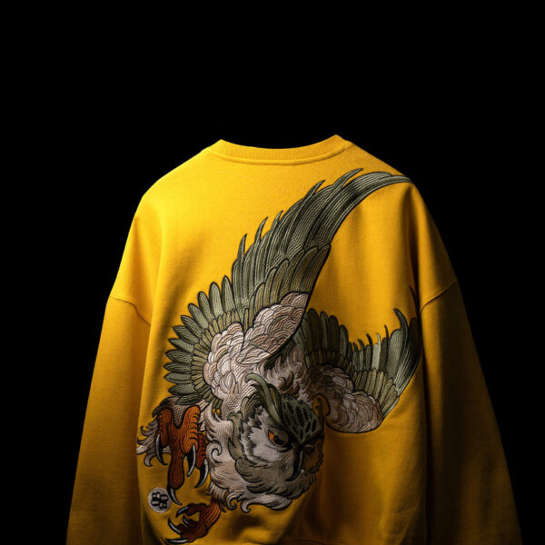 Yellow Nocturnal Sweatshirt